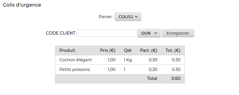 Distribuer le colis