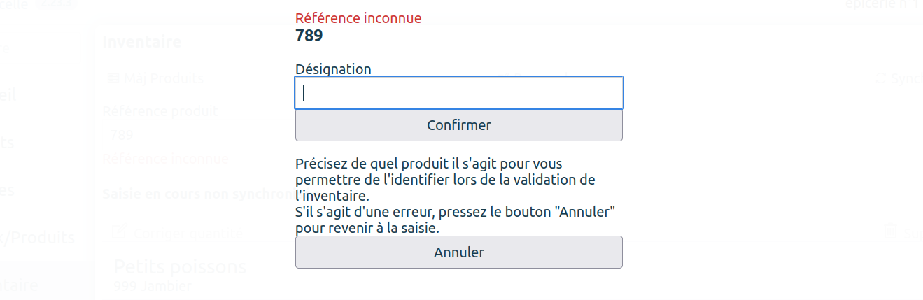 Référence inconnue
